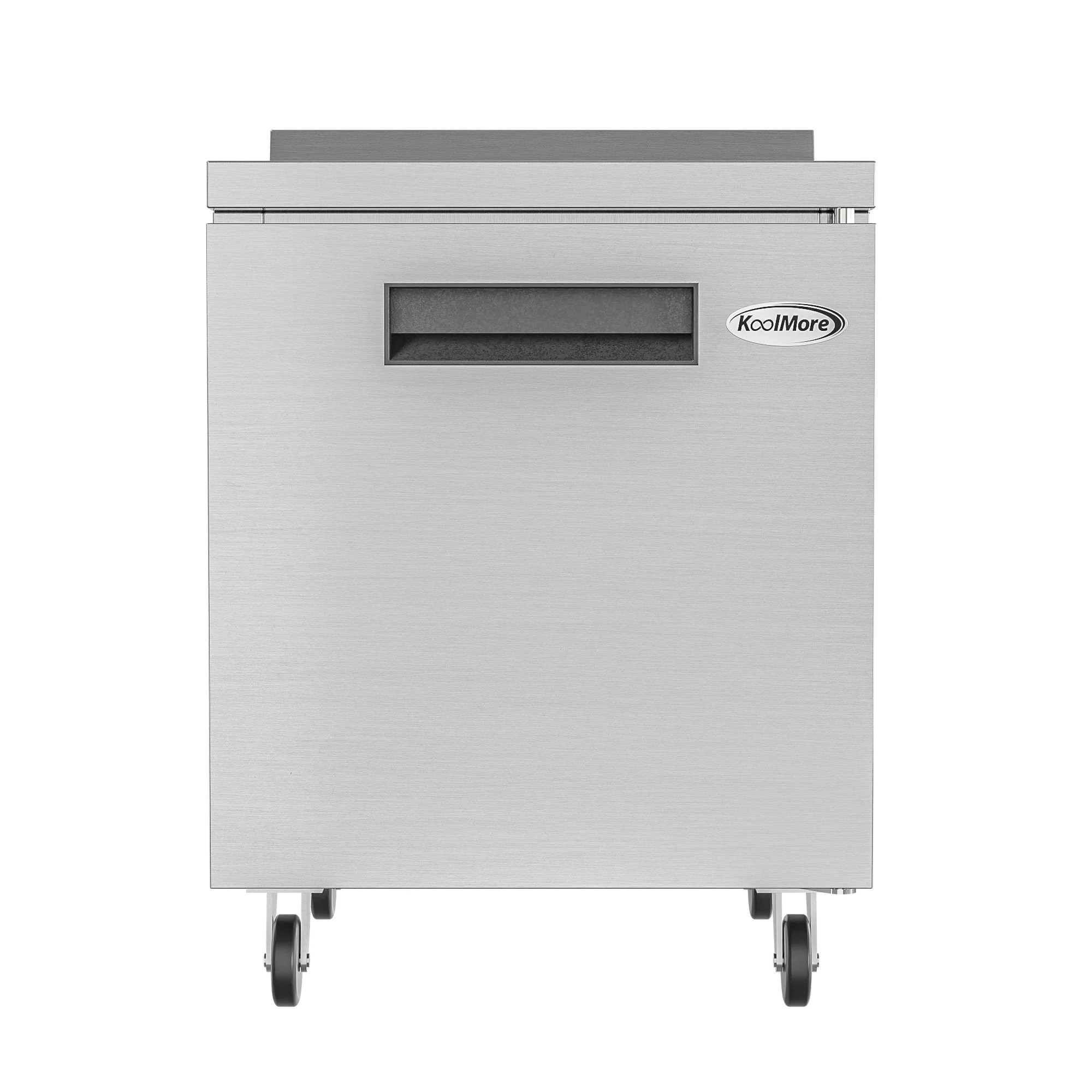 Koolmore FWT-1D-6C 27" One Door Stainless Steel Worktop Freezer