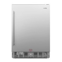 Koolmore KM-BIR5C-SS 23&quot; One Section Solid Door Undercounter Refrigerator