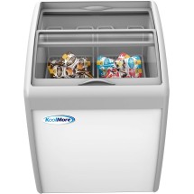 Koolmore MCF-6C 26" Ice Cream Display Chest Freezer 5.7 Cu. Ft.