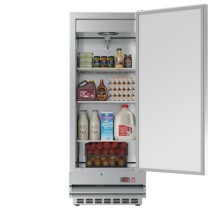 Koolmore RIR-1D-SS12C 25&quot; One Solid Door Reach In Refrigerator