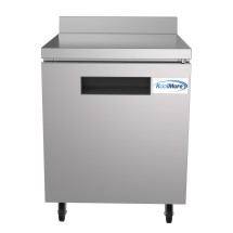 Koolmore RWT-1D-6C 27&quot; One-Door Worktop Refrigerator with 3.5&quot; Backsplash