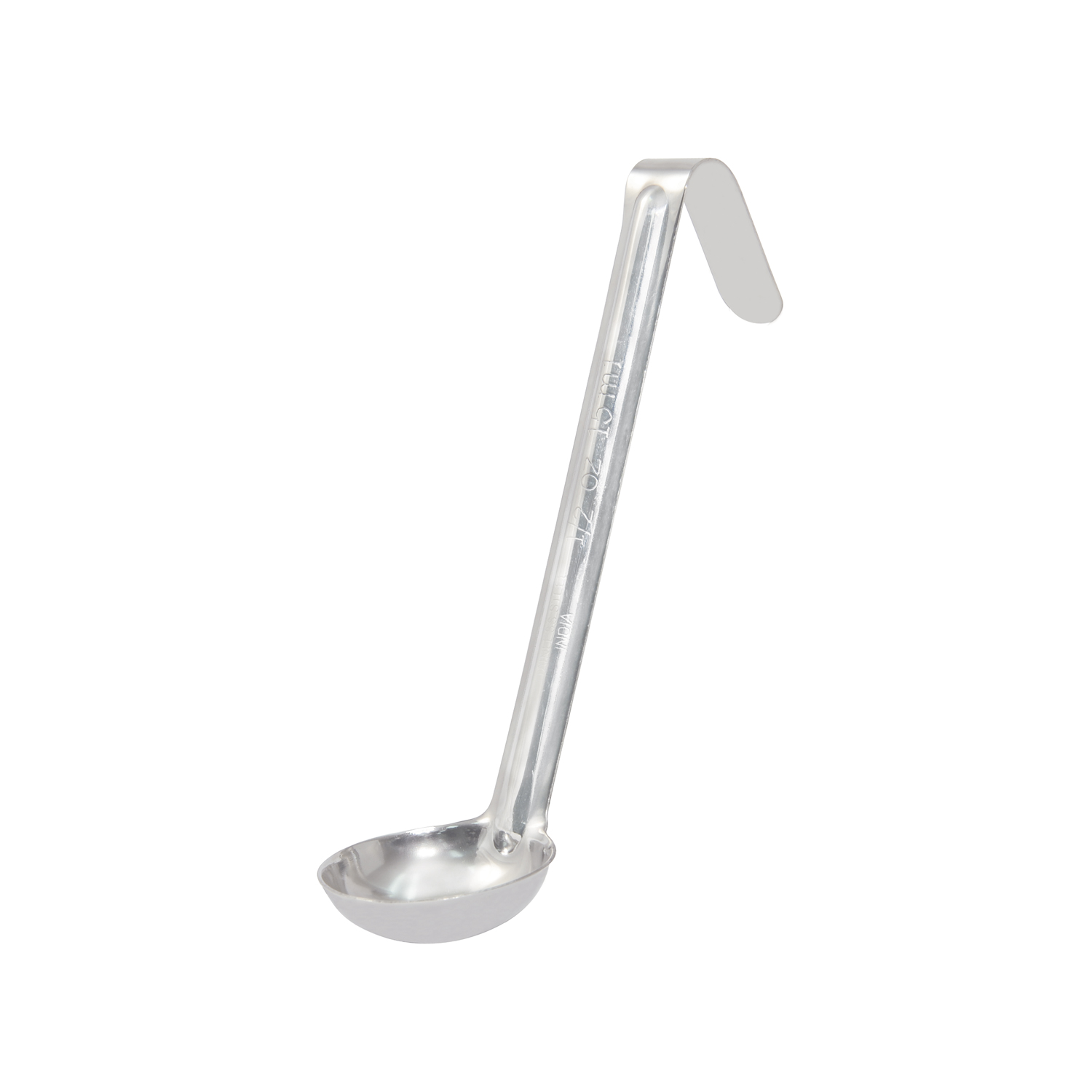 CAC China SLD6-05 One-Piece Stainless Steel Ladle 6" Handle 0.5 oz.