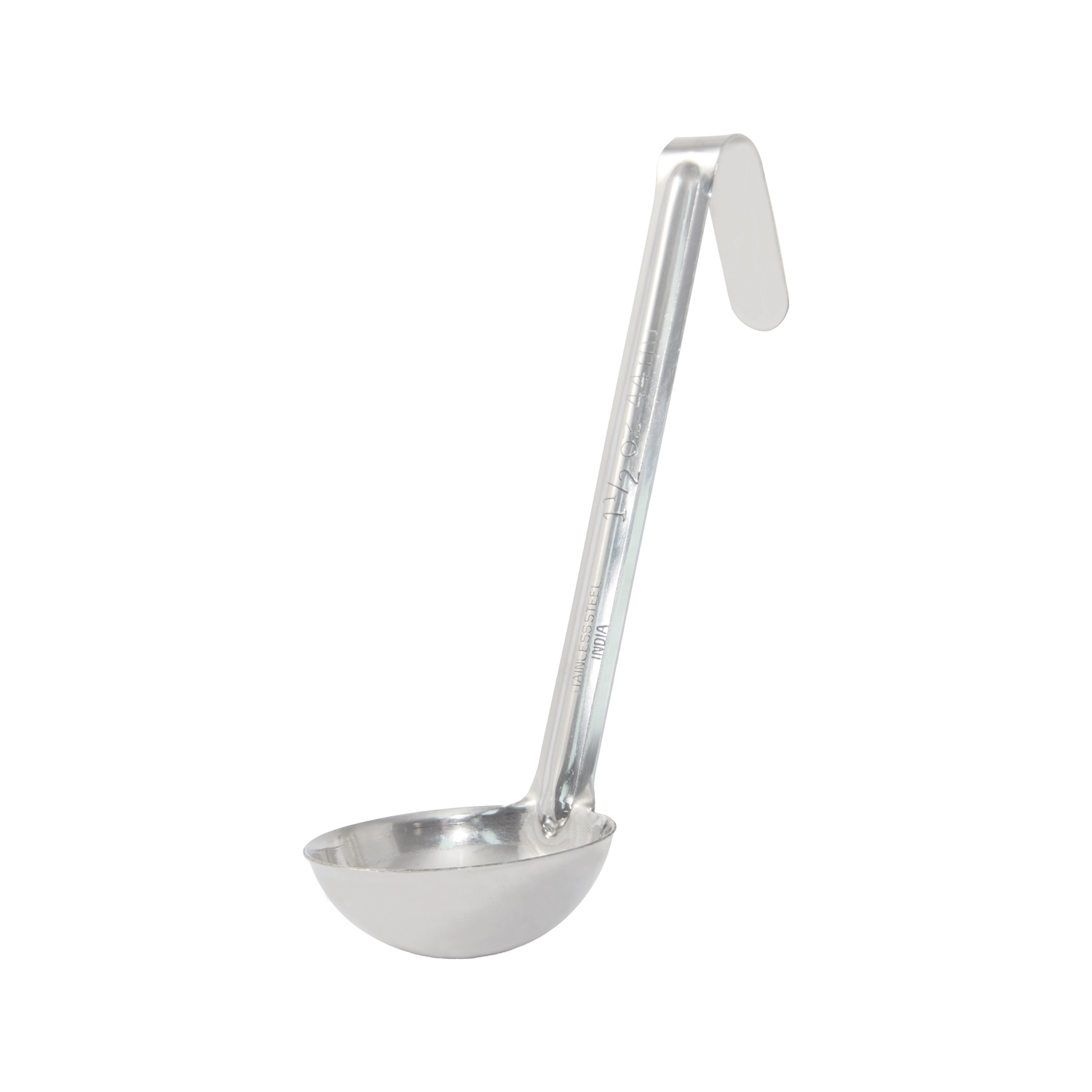 CAC China SLD6-15 One-Piece Stainless Steel Ladle with 6" Handle 1.5 oz.