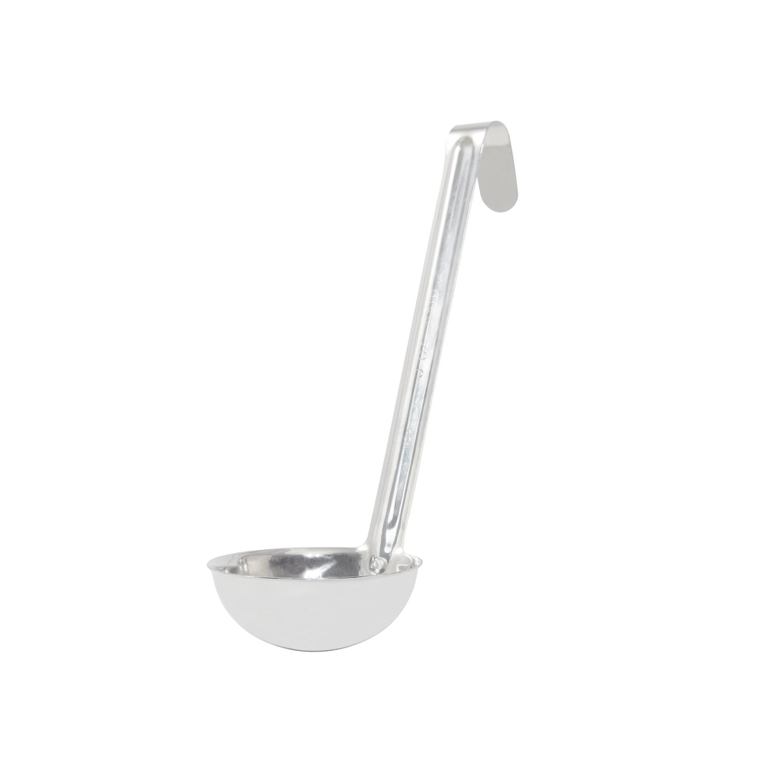 CAC China SLD6-30 One-Piece Stainless Steel Ladle with 6" Handle 3 oz.