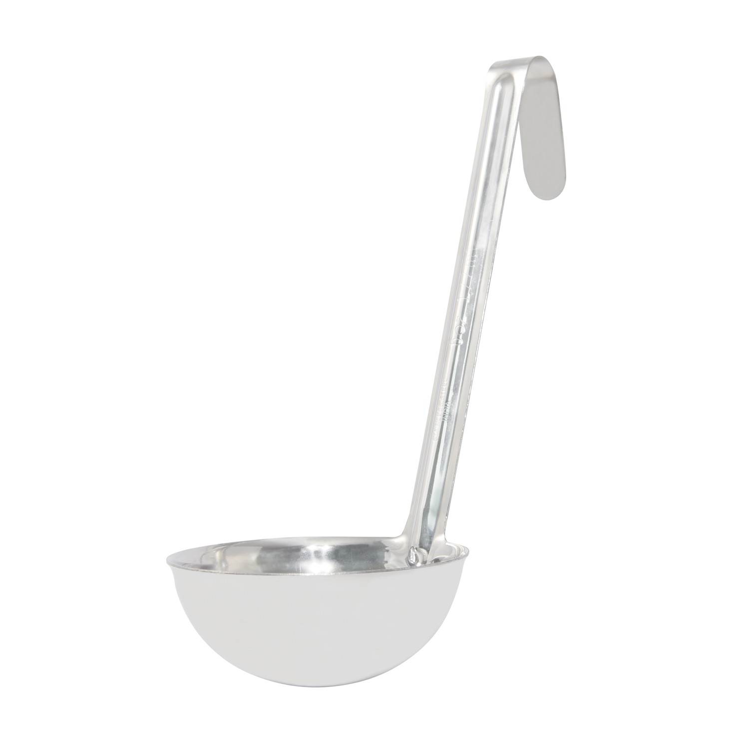 CAC China SLD6-60 One-Piece Stainless Steel Ladle with 6" Handle 6 oz.