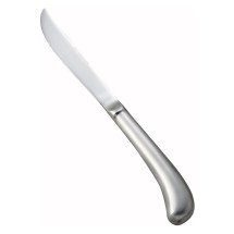 Winco 0015-11 Lafayette Heavy Weight 18/0 Stainless Steel Hollow Handle Steak Knife (12/Pack)
