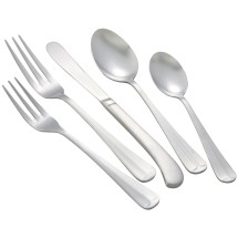 Winco LAFAYETTE-HVY Lafayette Heavy Weight 5-Piece Place Setting for 12 (60/Pack)