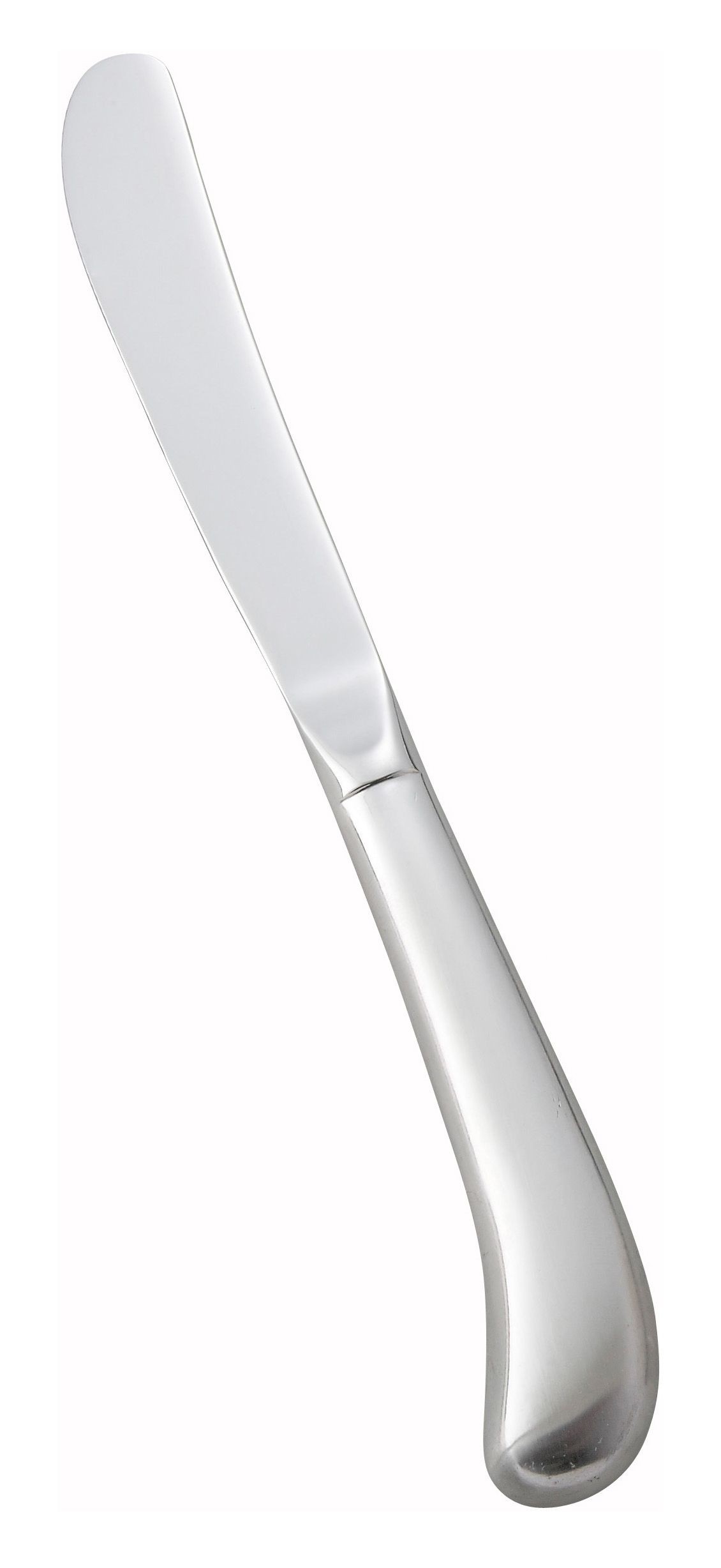 Winco 0015-10 Lafayette Heavy Weight 18/0 Stainless Steel Hollow Handle Dinner Knife (12/Pack)