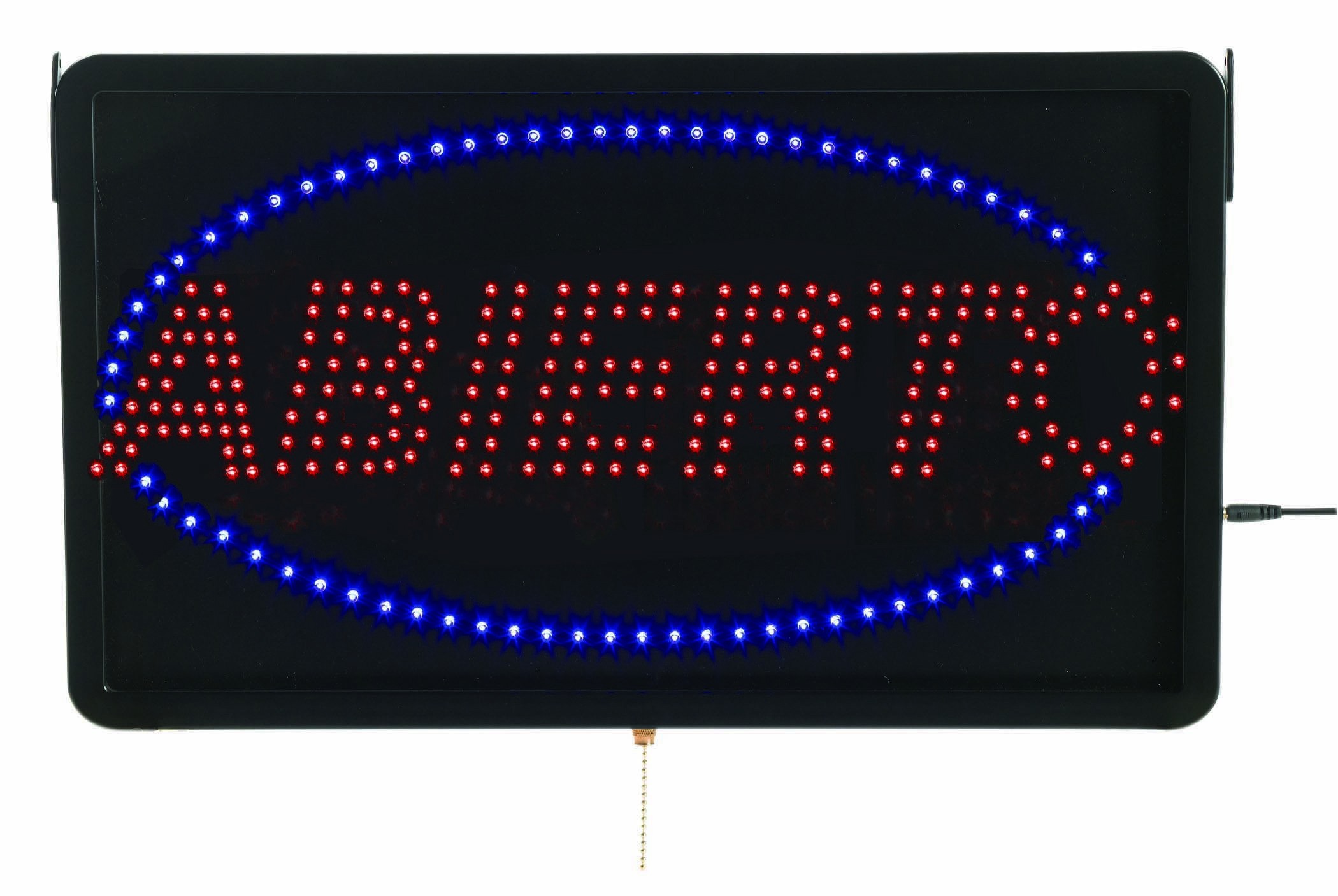 Aarco Products ABI08L Large Spanish LED Sign ABIERTO (Open) 22"W x 13"H