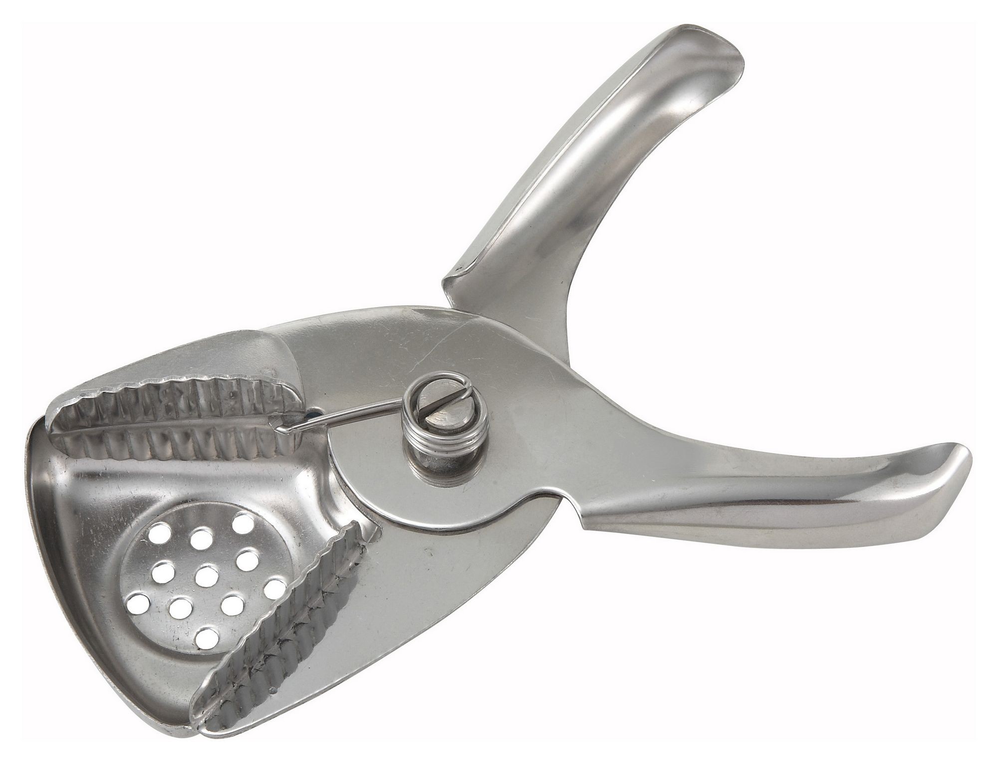 Winco LS-3 Stainless Steel Lemon/Lime Squeezer