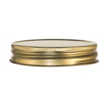 Libbey 92136 Drinking Jar Gold Metal Lid