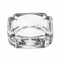 Libbey Glass 5143 Clear Glass Square Ash Tray 3-3/4&quot;