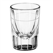 Libbey Glass 5135/S0617 Fluted 1-1/4 oz. Shot Glass Lined at 1/2 oz.