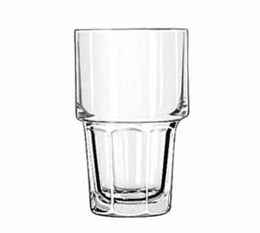 Libbey Glass 15654 Gibraltar DuraTuff 12 oz. Stackable Beverage Glass