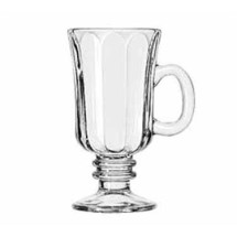 Libbey Glass 5294 Optic Design 8-1/4 oz. Irish Glass Coffee Mug