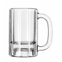 Libbey Glass 5019 Solid-Looking 10 oz. Paneled Mug
