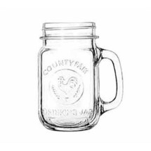 Libbey Glass 97085 Unique County Fair 16 oz. Drinking Jar