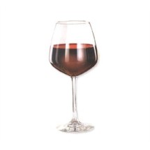 Libbey Glass 7515 Vina 18-1/4 oz. Diamond Balloon Wine Glass