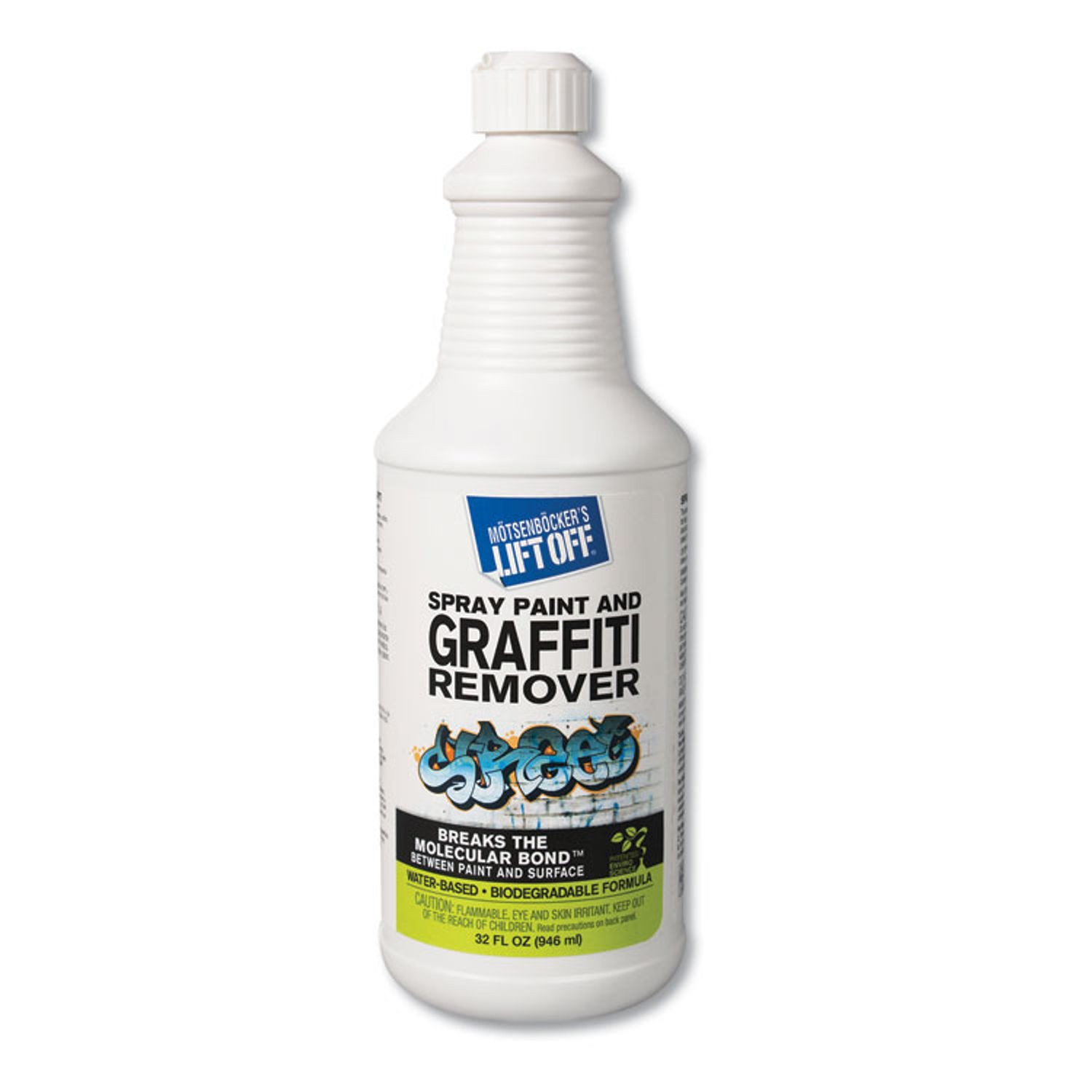 Lift-Off #4 Spray Paint Graffiti Remover, 32 oz Bottle, 6/Carton