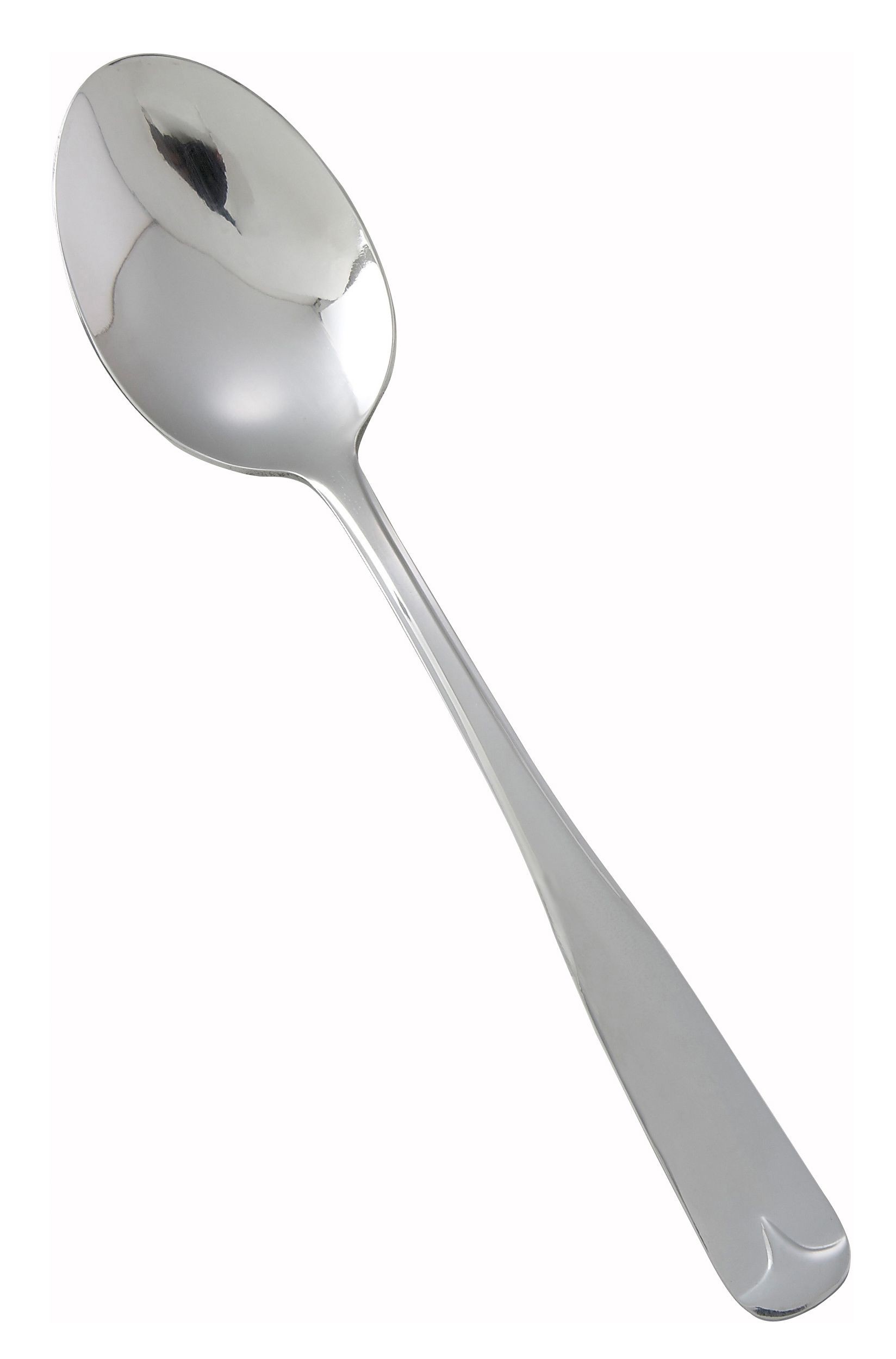 Winco 0010-03 Lisa Heavy Weight Mirror Finish Stainless Steel Dinner Spoon (12/Pack)