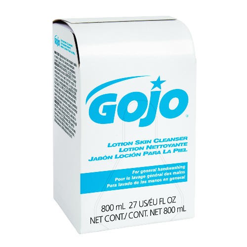 Gojo Lotion Skin Cleanser, Floral, 800 ml Refill 12/Carton