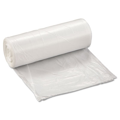 Low-Density Commercial Can Liners, 10 gal, 0.35 mil, 24