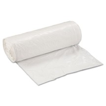 Low-Density Commercial Can Liners, 30 gal, 0.8 mil, 30" x 36", White, 200/Carton