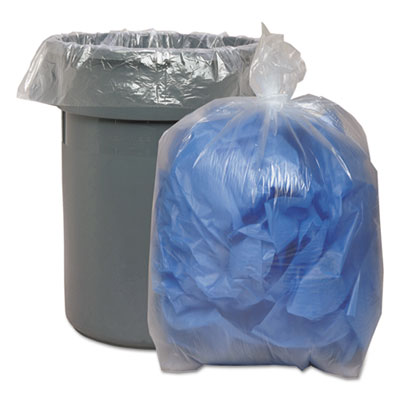 Low Density Repro Can Liners, 56 gal, 1.4 mil, 43