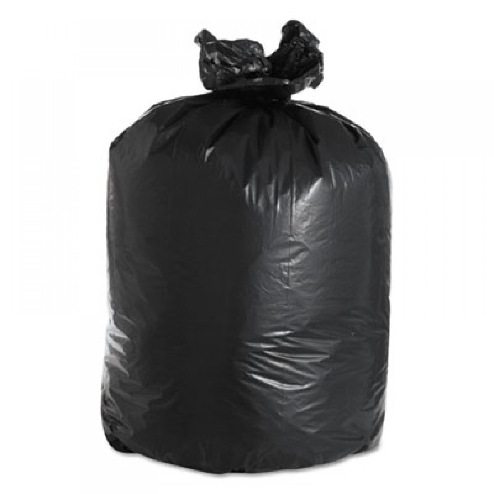 Tall Kitchen Drawstring Trash Bags, 13 gal, 0.72 mil, 24 x 27.38, Gray,  100/Box - LionsDeal