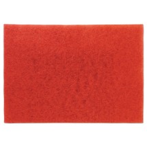 Low-Speed Buffer Floor Pads 5100, 28" x 14", Red, 10/Carton