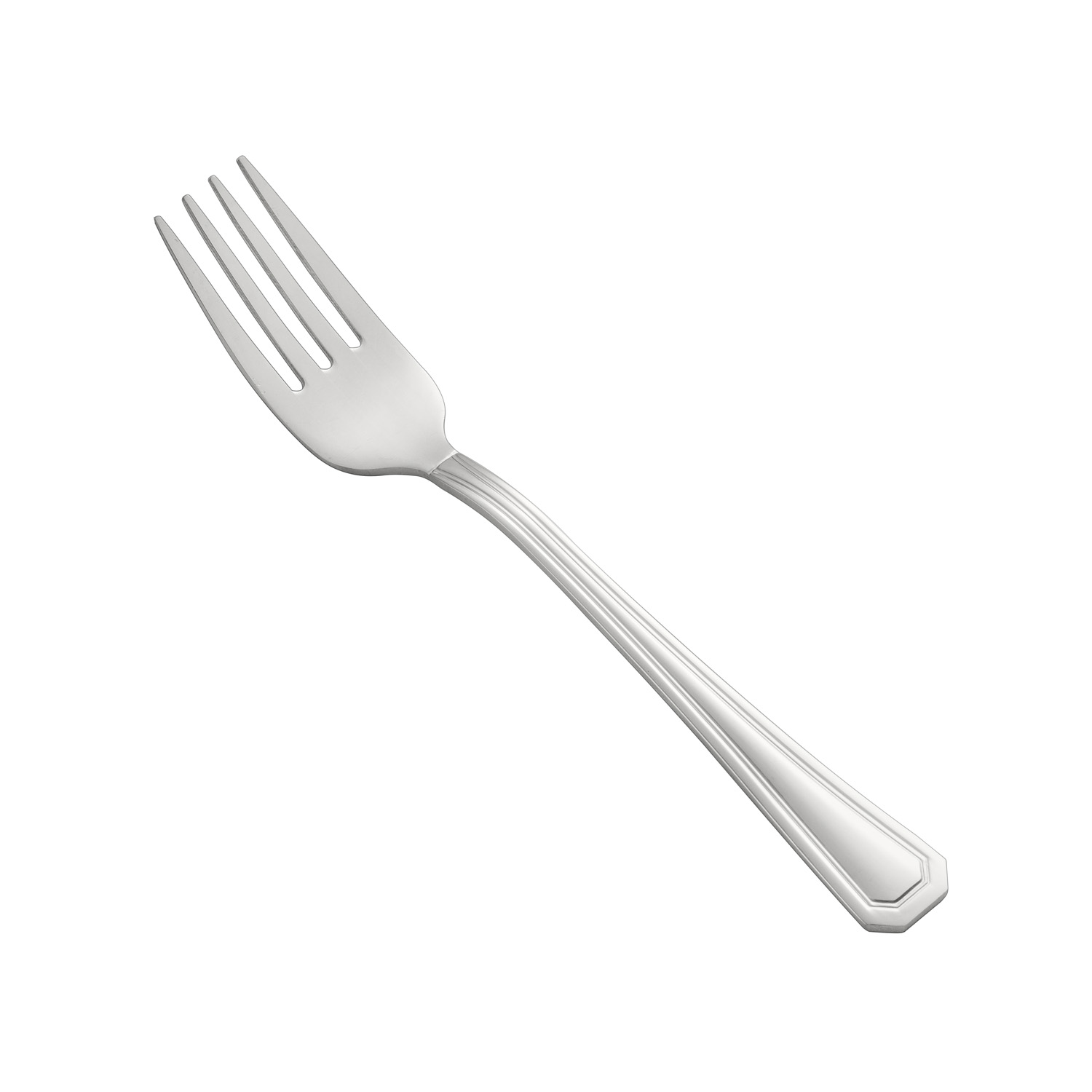CAC China 8006-06 Lux Salad Fork, Extra Heavyweight 18/8, 6 7/8"