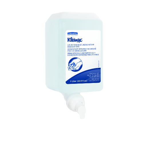Luxury Foam Moisturizing Instant Hand Sanitizer, 1000 ml, Clear, 11.500 x 7.750 x 8.625