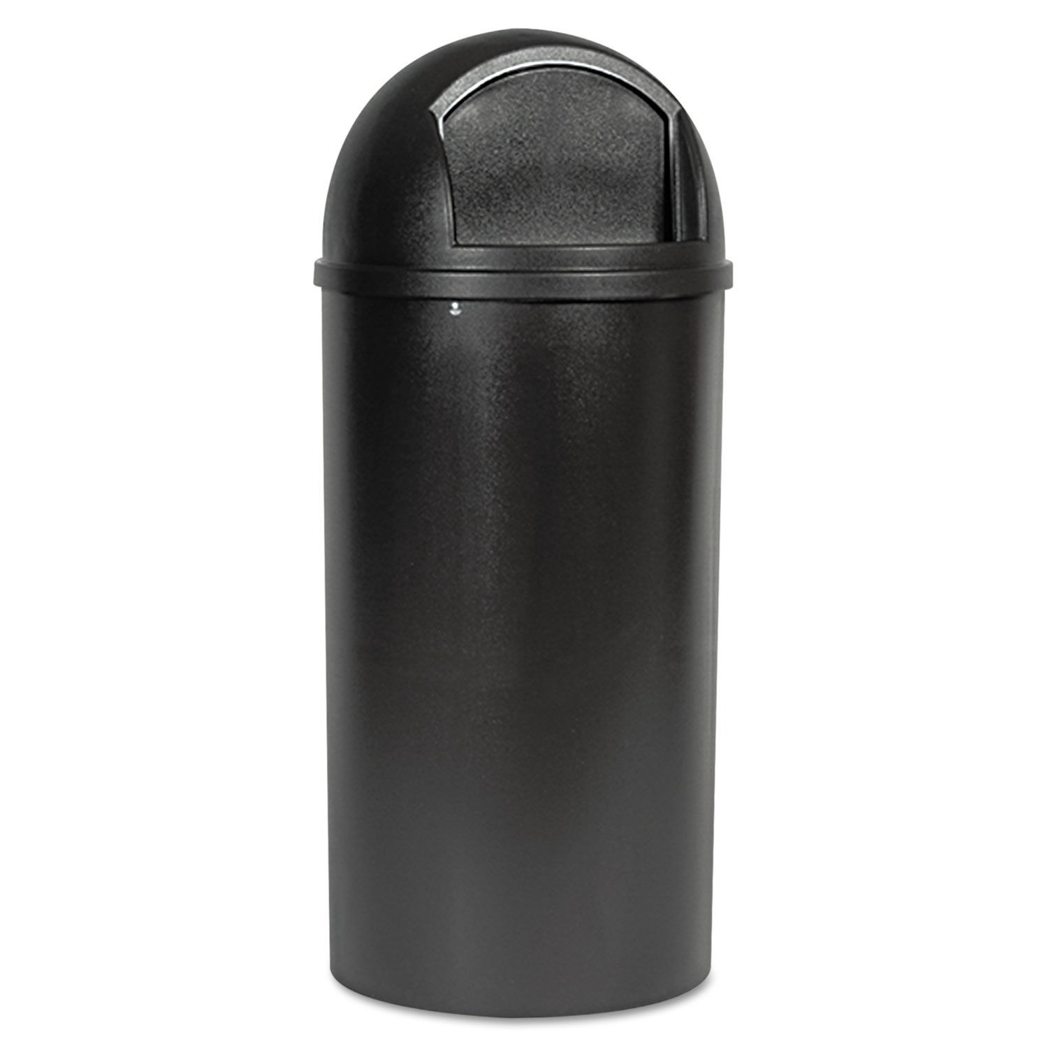Marshal Classic Trash Container, 25 Gallon, Brown