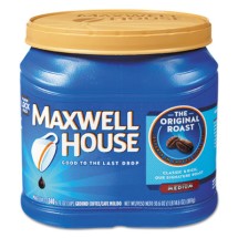 Maxwell House Coffee, Ground, Original Ground, 30.6 oz. Canister, 6 Canisters/Carton