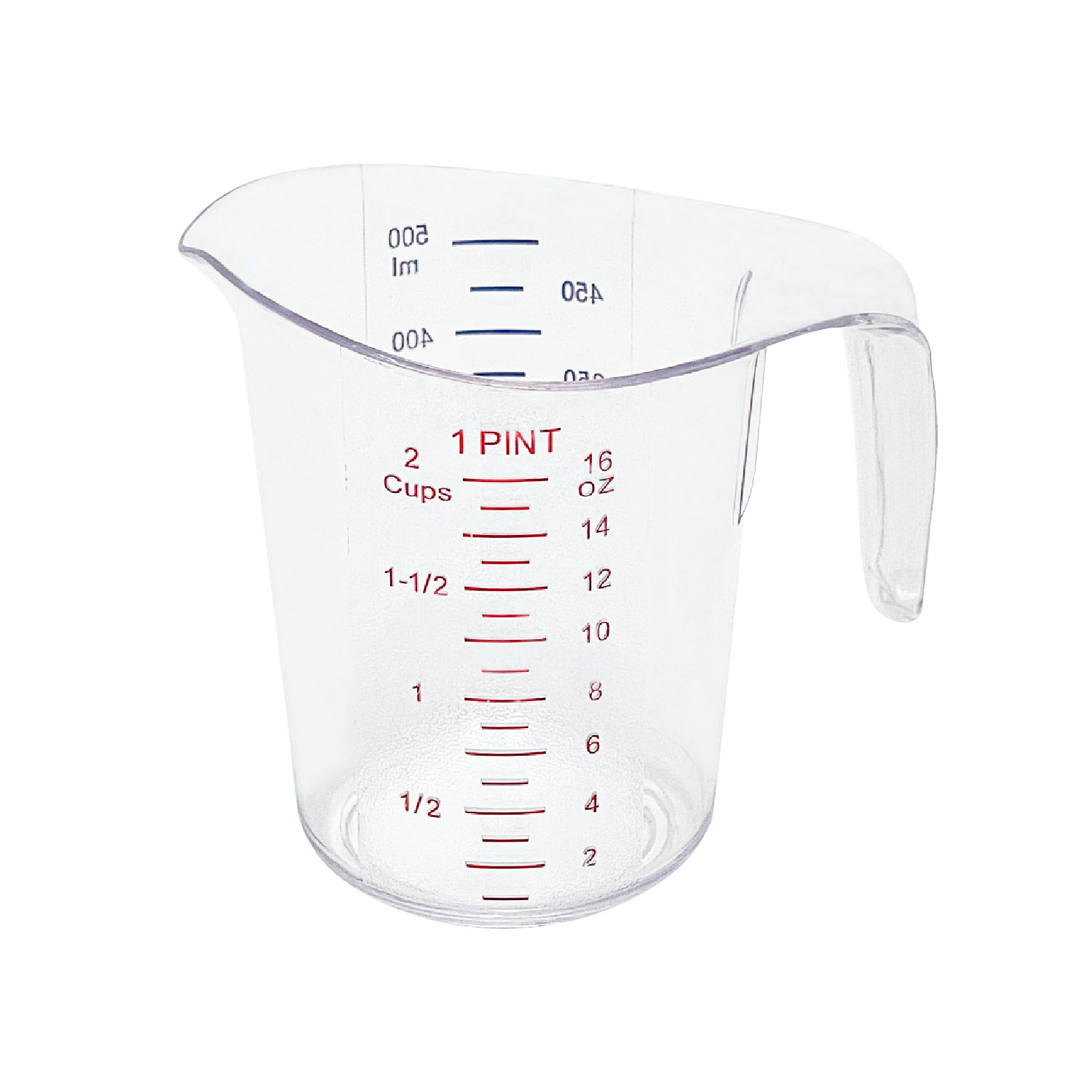 CAC China MCBK-50 Plastic Measuring Cup 1 Pint
