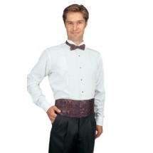 Henry Segal 8301 Men's Long Sleeve Wing-Tip Collar Tuxedo White Shirt 1/4&quot; Pleat