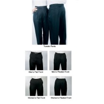 Henry Segal 9301 Men's Pleated Front Black Pants