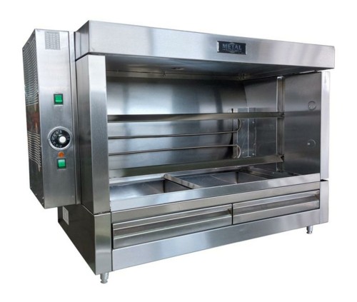 Metal Supreme FRE2VE Electric Rotisserie Oven, 10 Chickens