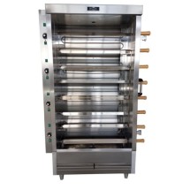 Metal Supreme FRE8VE Electric Rotisserie Oven, 40 Chickens