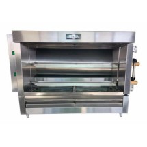 Metal Supreme FRG2VE Gas Rotisserie Oven, 10 Chickens