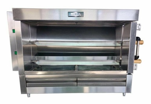 Metal Supreme FRG2VE Gas Rotisserie Oven, 10 Chickens