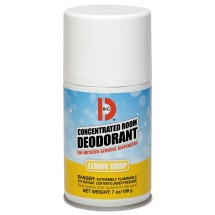Metered Concentrated Room Deodorant, Lemon Scent, 7 oz Aerosol, 12/Carton