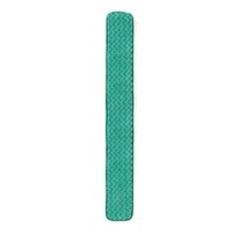 Microfiber Dry Hall Dusting Pad, 36 1/2 x 5 1/2, Green