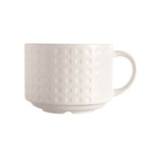 Cardinal S0438 Chef & Sommelier Satinique 8 oz. Stackable Coffee Cup, 2-1/4&quot; Dia.