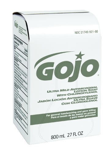 Gojo Mild Lotion Soap with Chloroxylenol, 800 ml Refill, 12/Carton
