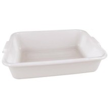 TableCraft 1529N White Polyethylene Food Storage Box 21-1/4&quot; x 15-3/4&quot; x 5&quot;