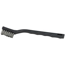 Winco BR-7S Mini-Scratch Utility Brush with Stainless Steel Bristles 7&quot;