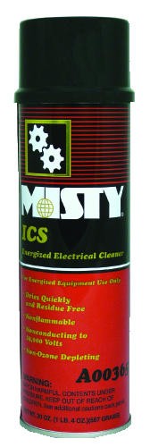 Misty Industrial Cleaning Solvent, 20 oz. Aerosol, 12/Carton