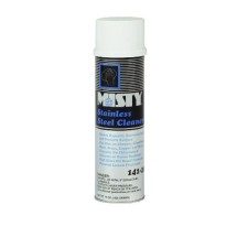 Misty Stainless Steel Cleaner & Polish, 15 oz. Aerosol Can, 12/Carton