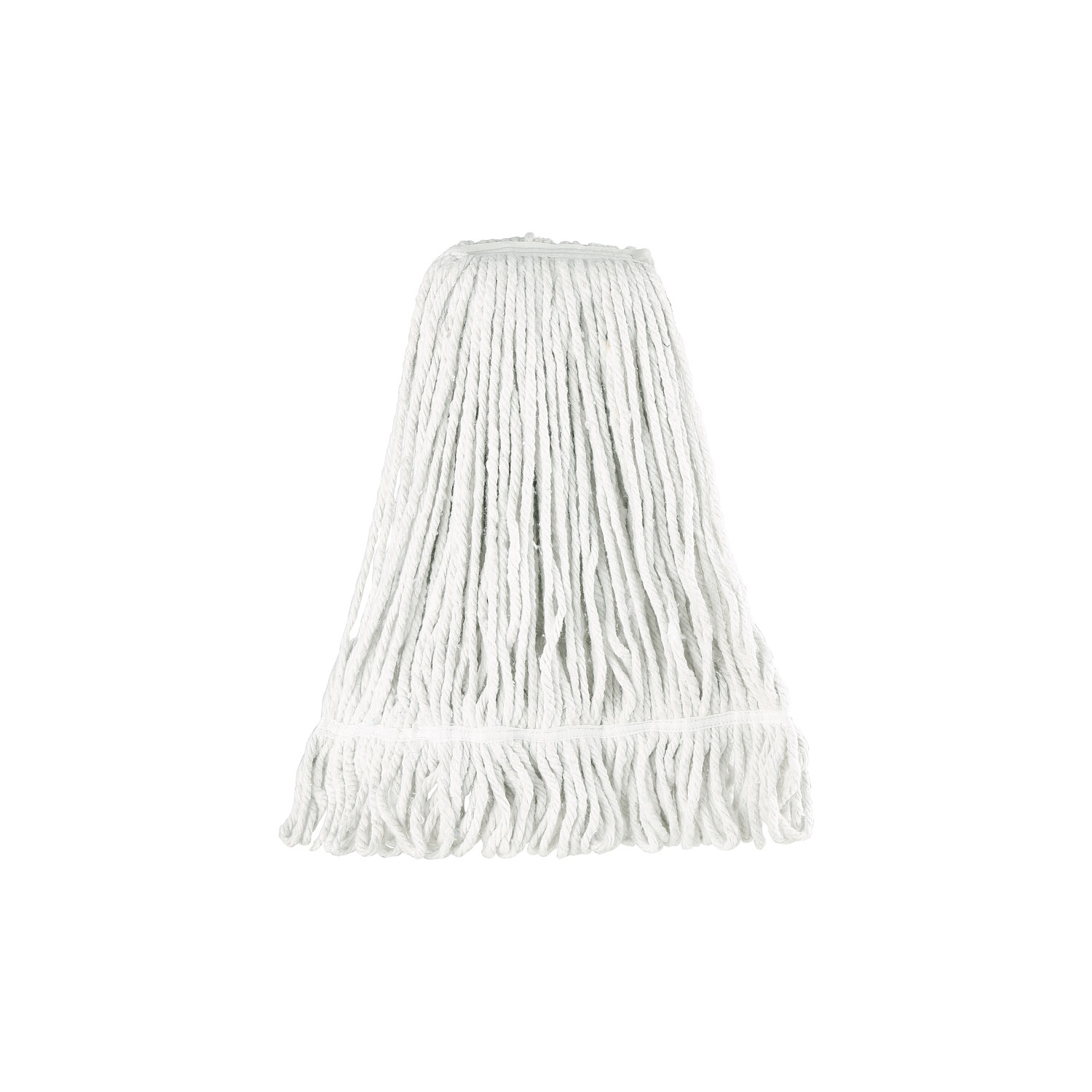 CAC China MHD2-32WT Cotton Mop Head with Looped-End, White 32 oz.